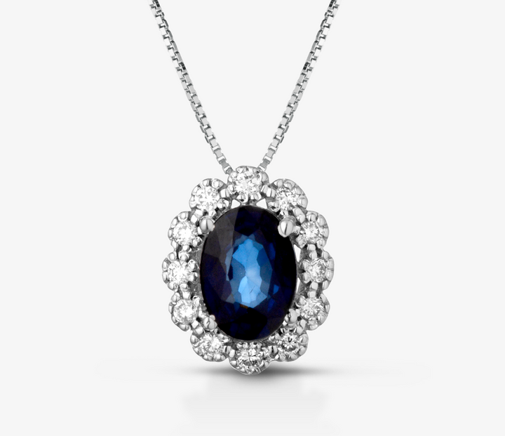 Lucciole Gioielli | Collana Fox con zaffiro