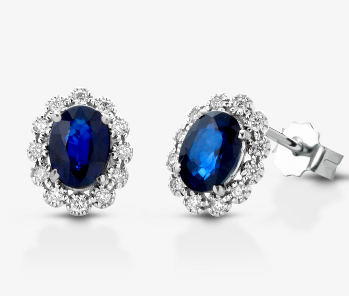 Lucciole Gioielli | Orecchini Fox con zaffiri