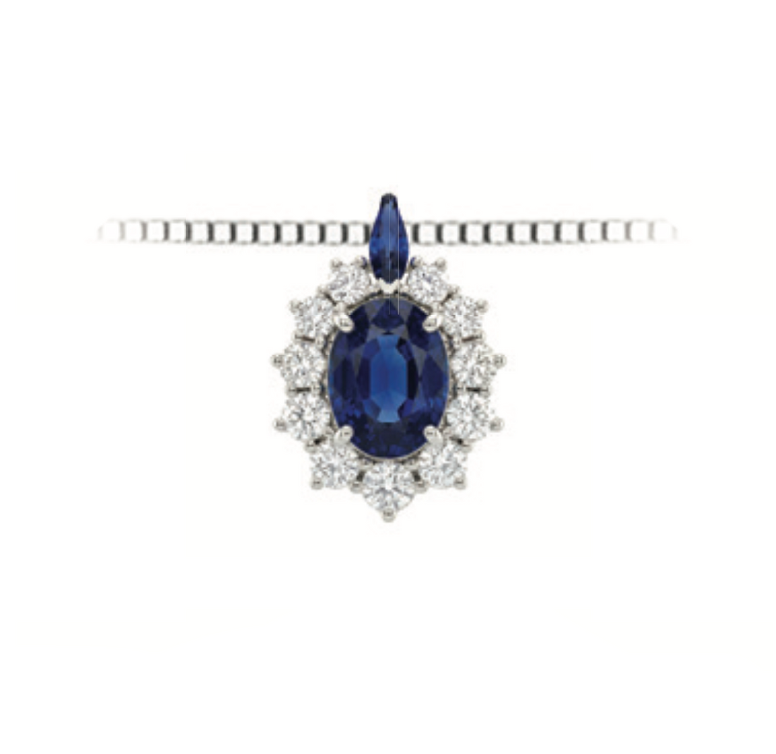 Luce di DonnaOro | Collana con Zaffiri