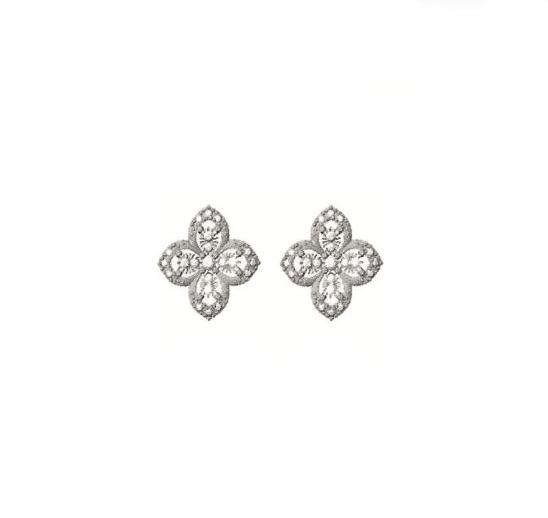 DonnaOro Luce | Orecchini in oro bianco e diamanti