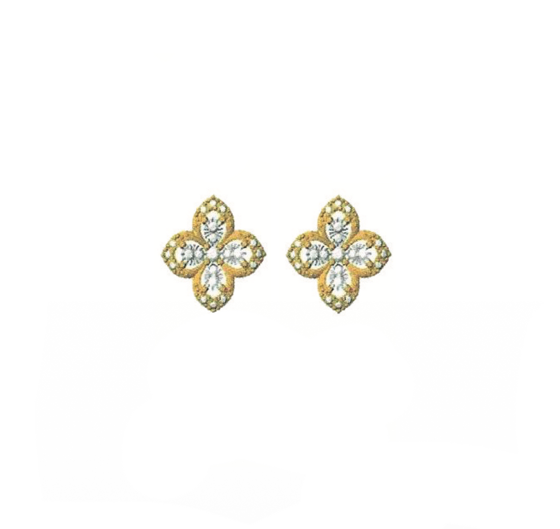 DonnaOro Luce | Orecchini in oro giallo e diamanti