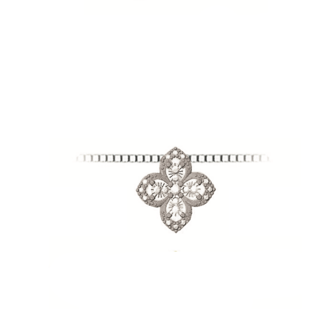 DonnaOro Luce | Collana in oro bianco e diamanti
