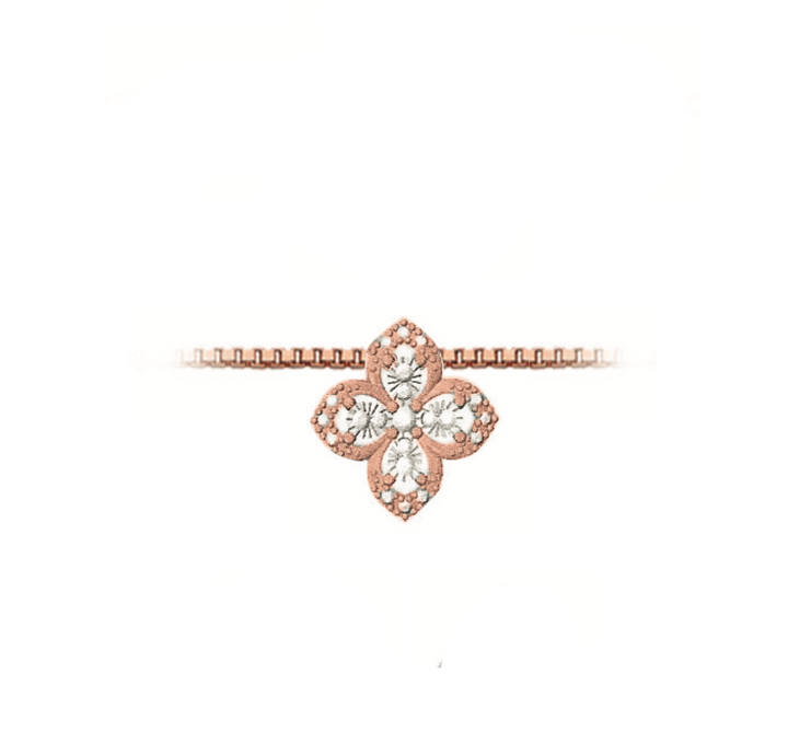 DonnaOro Luce | Collana in oro rosè e diamanti