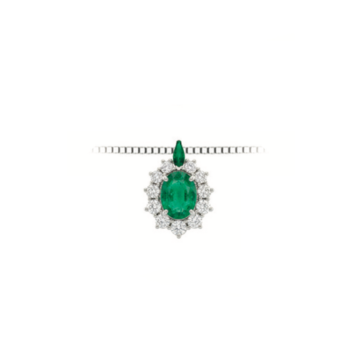 Luce di DonnaOro | Collana con Smeraldi