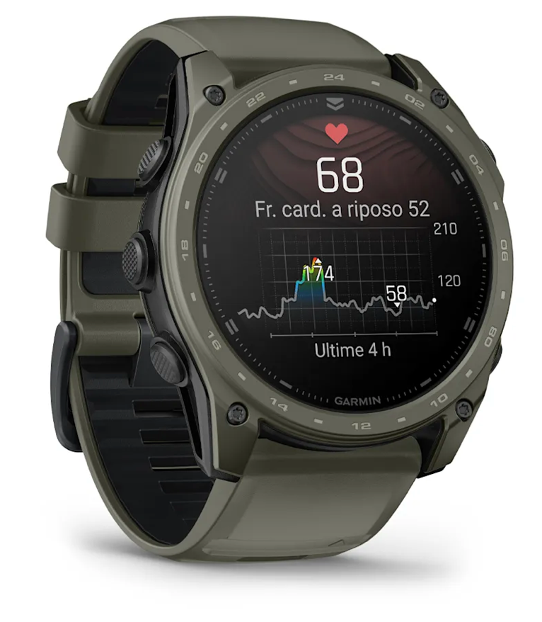 GARMIN | Orologio Tactix 8 - 51 mm AMOLED, rivestimento Cerakote