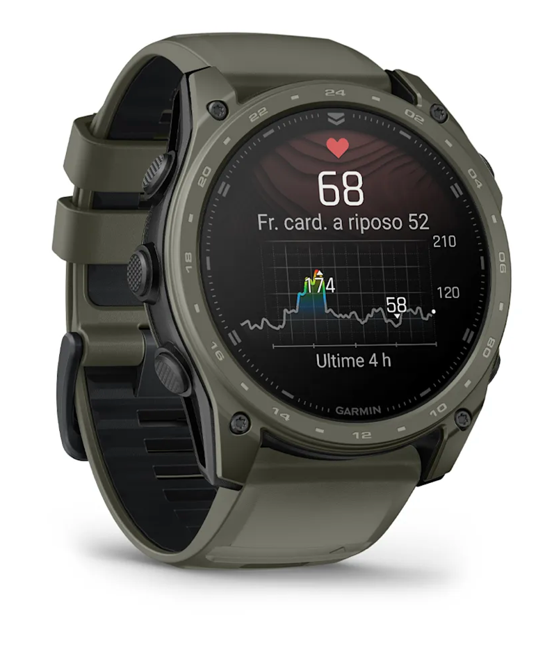 GARMIN | Orologio Tactix 8 - 51 mm AMOLED, rivestimento Cerakote