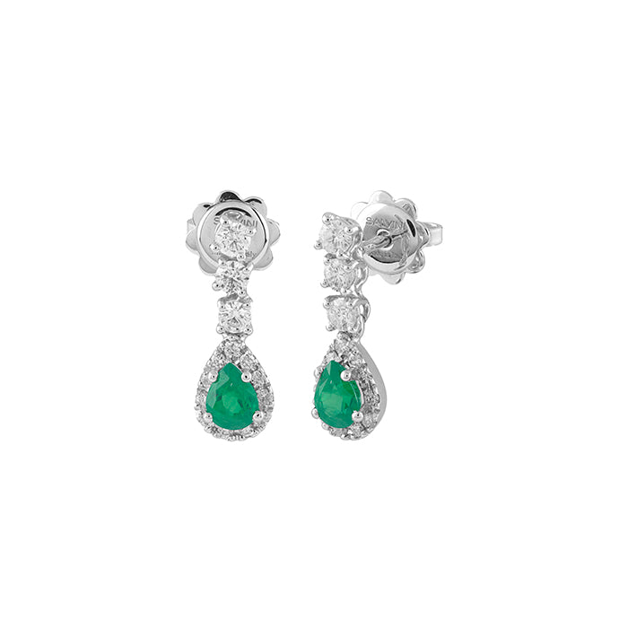 Salvini Gioielli | Orecchini Gocce con smeraldi
