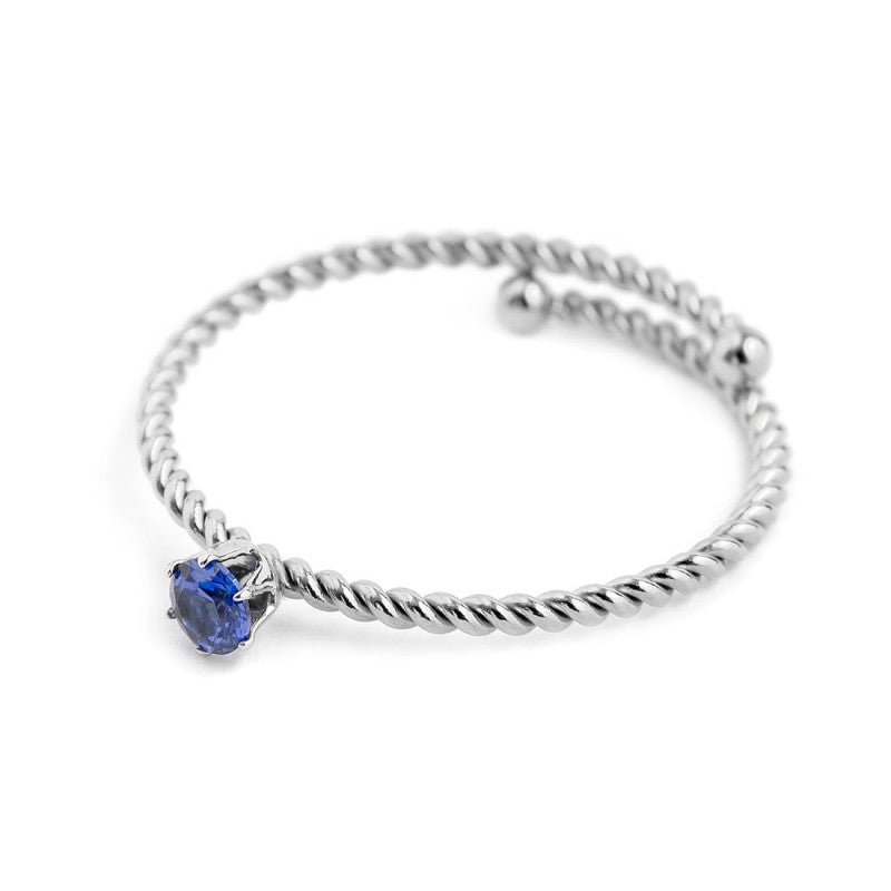 Marlù | Anello con zircone 3 mm