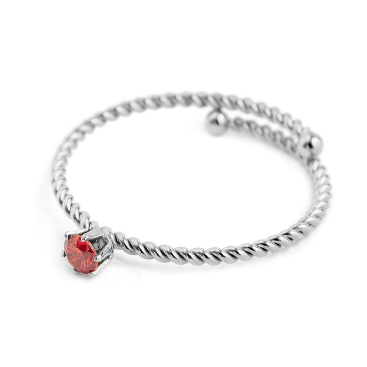Marlù | Anello con zircone 3 mm