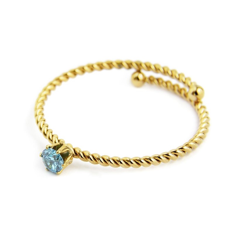 Marlù | Anello con zircone 3 mm