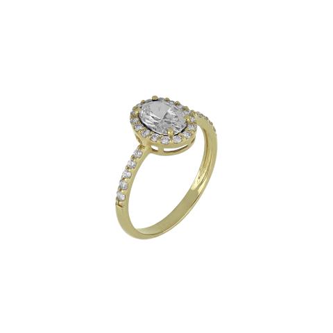 iGold | Anello tondo in oro 9 kt