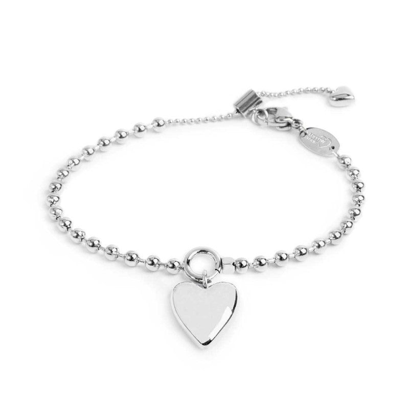Marlù | Bracciale catena a sfere con cuore