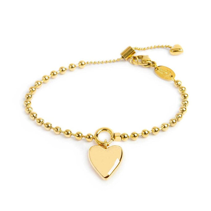 Marlù | Bracciale catena a sfere con cuore