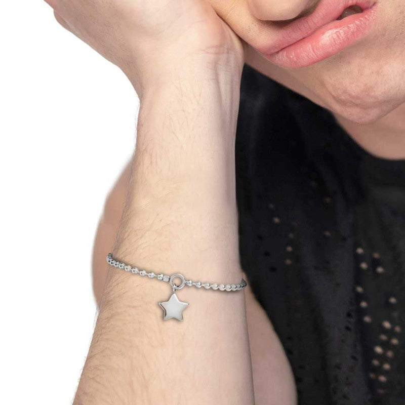 Marlù | Bracciale catena a sfere con stella