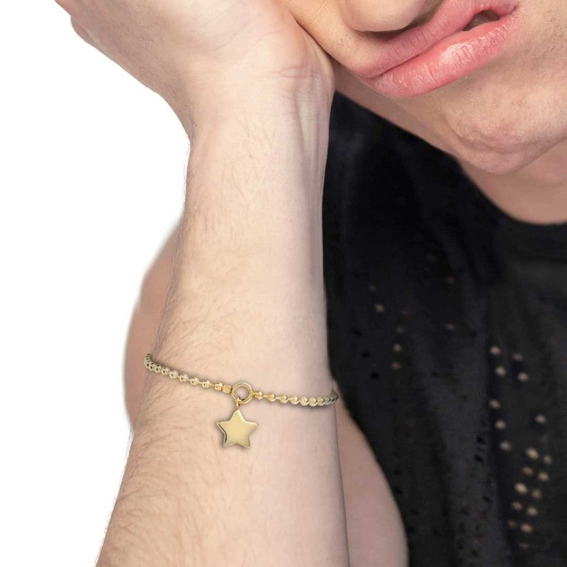 Marlù | Bracciale catena a sfere con stella
