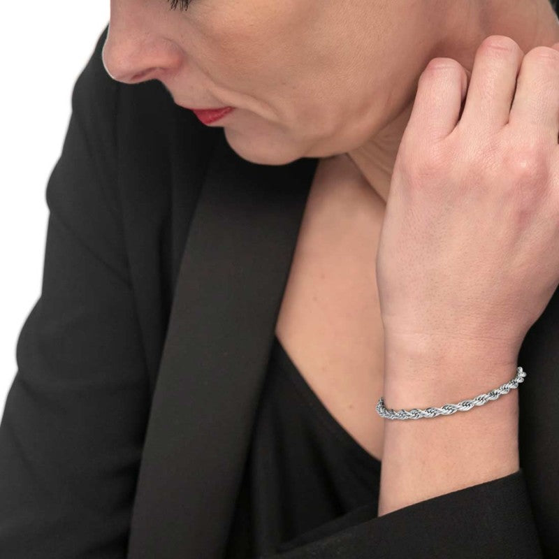 Marlù | Bracciale catena corda 5mm