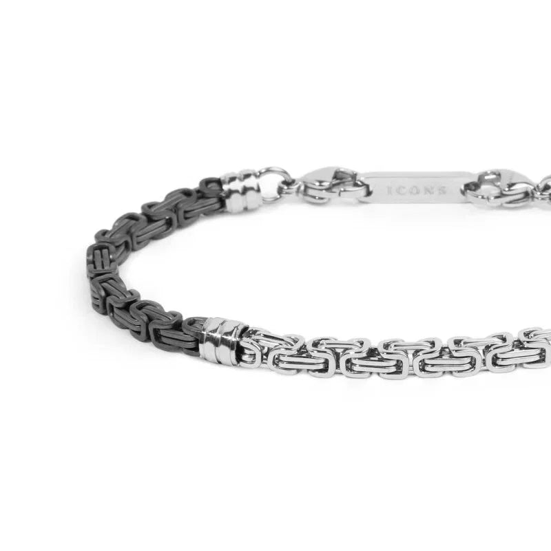 Marlù | Bracciale catena bizantina da 0,4 cm