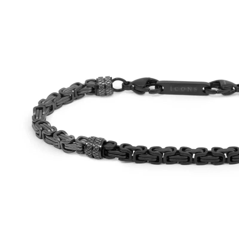 Marlù | Bracciale catena bizantina da 0,4 cm