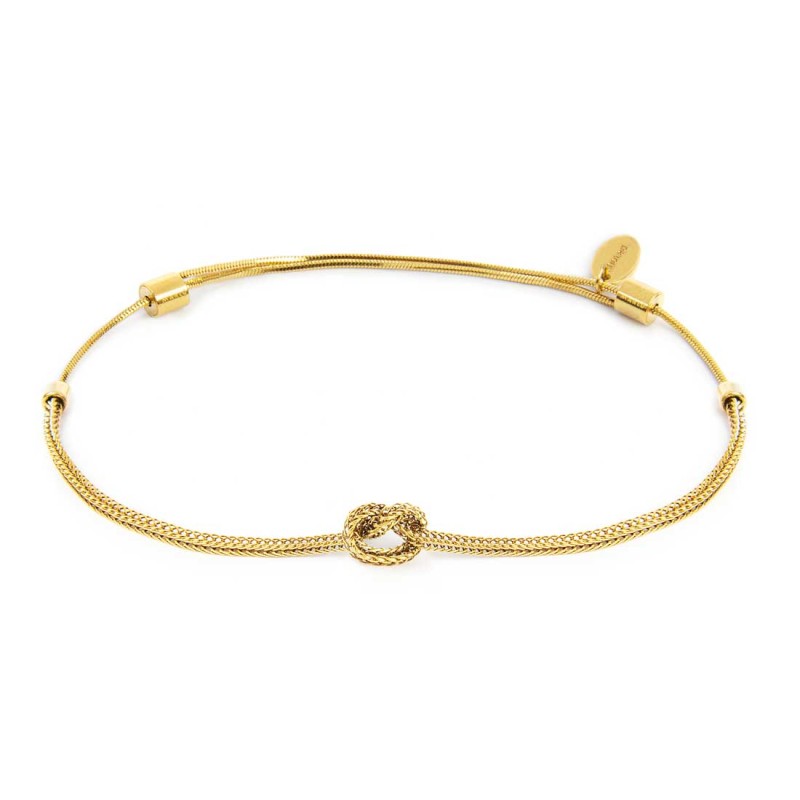Marlù |Bracciale con nodo catena foxtail