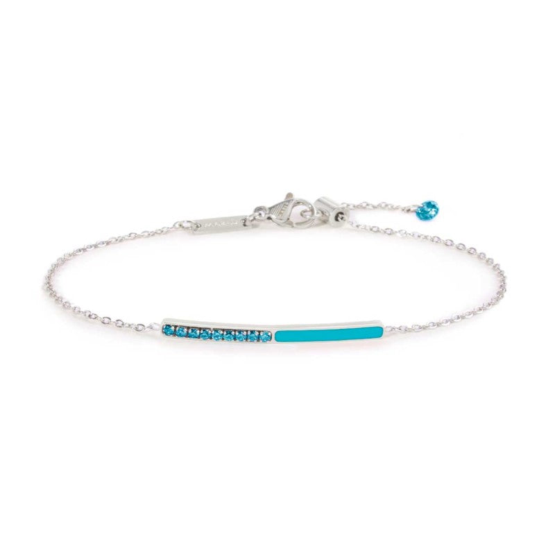Marlù | Bracciale con zirconi e smalto