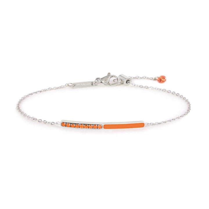 Marlù | Bracciale con zirconi e smalto