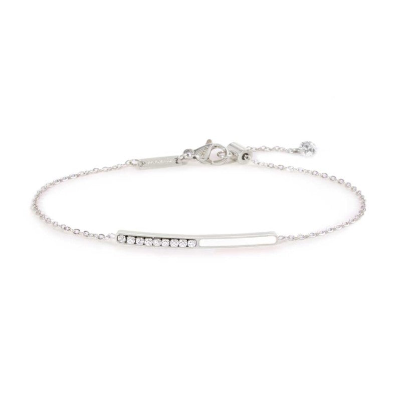 Marlù | Bracciale con zirconi e smalto