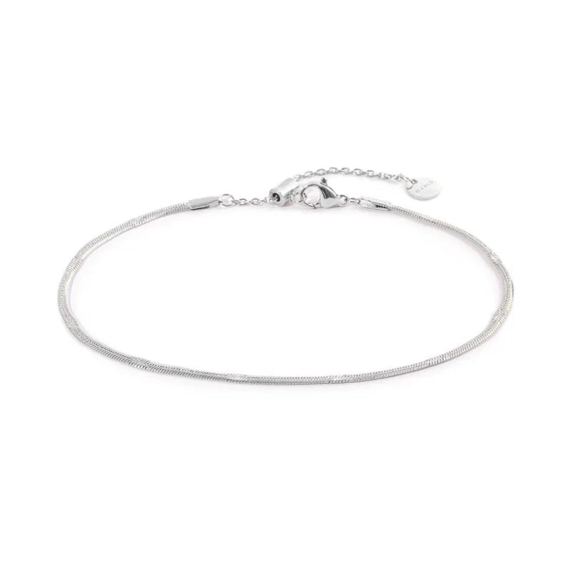 Marlù | Cavigliera catena snake con decoro