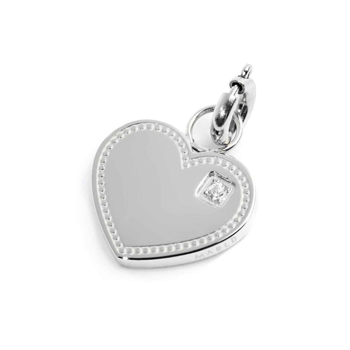Marlù | Charm cuore con zircone