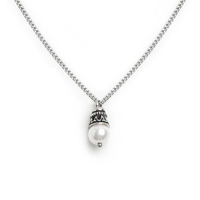 Marlù | Collana catena grumetta con pendente