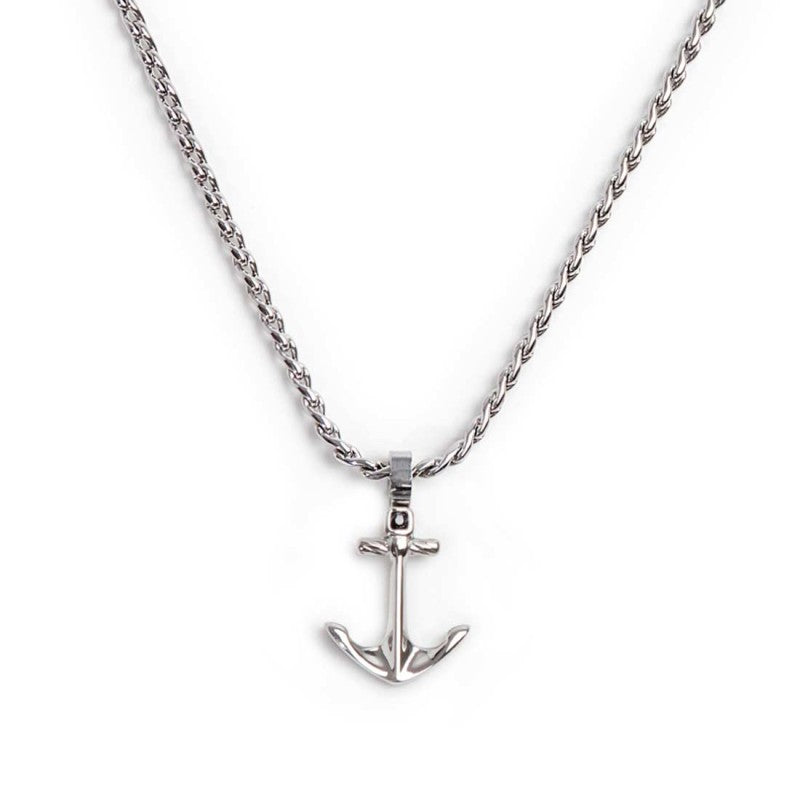 POPLYKE Collana da donna a forma di bussola in argento POPLYKE Collana da donna a forma di bussola in argento