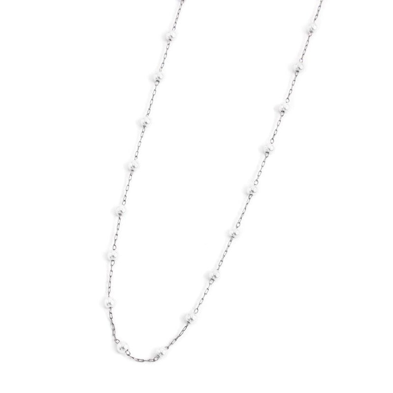 Marlù | Collana catena con perle