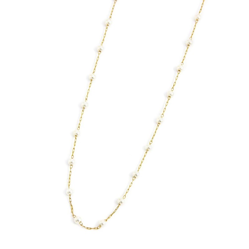 Marlù | Collana catena con perle