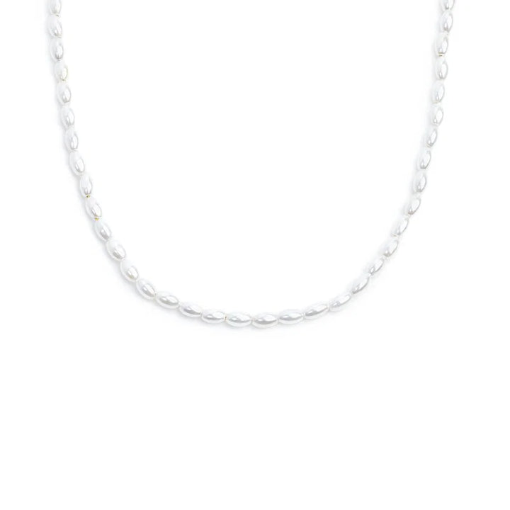 Marlù | Collana catena con perle ovali