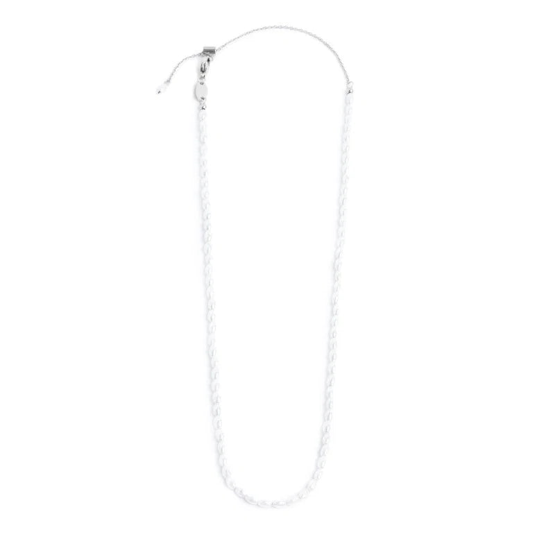 Marlù | Collana catena con perle ovali