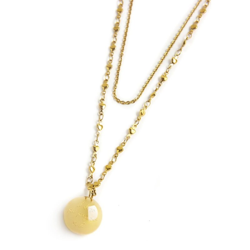 Marlù | Collana chiama angeli doppia catena