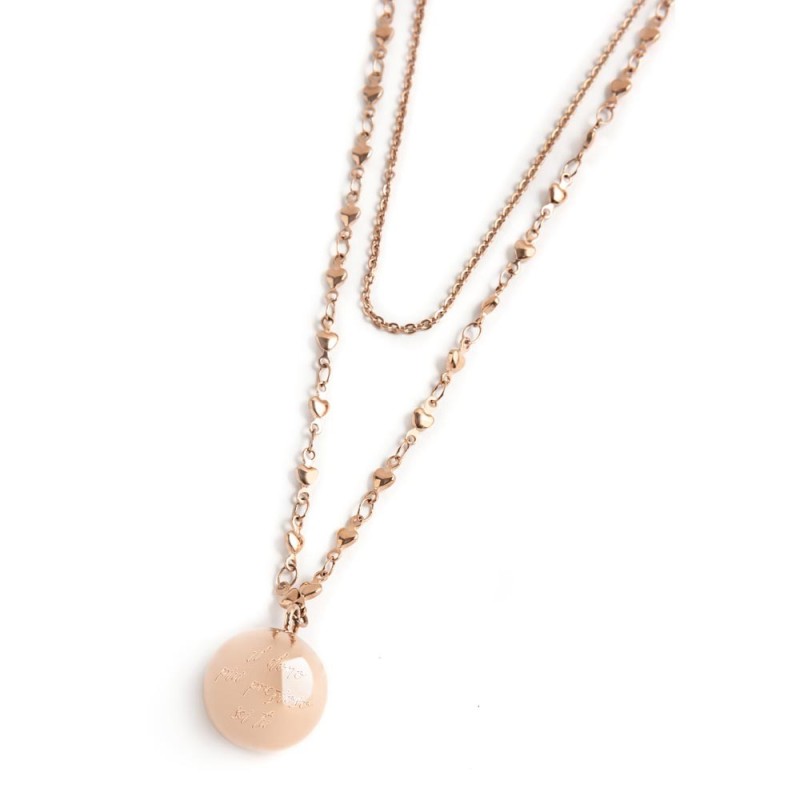 Marlù | Collana chiama angeli doppia catena