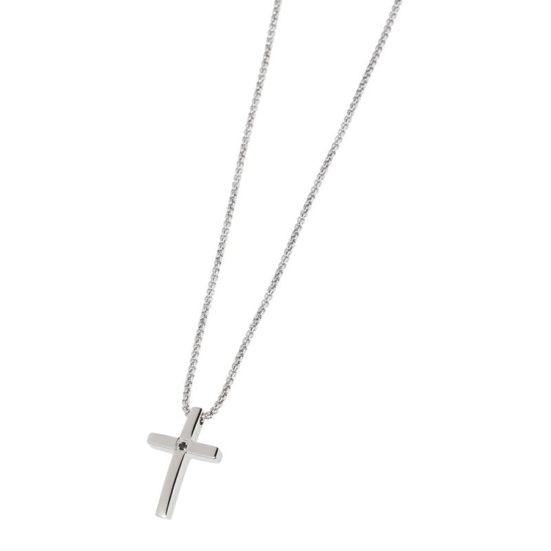 Marlù | Collana con croce con zircone