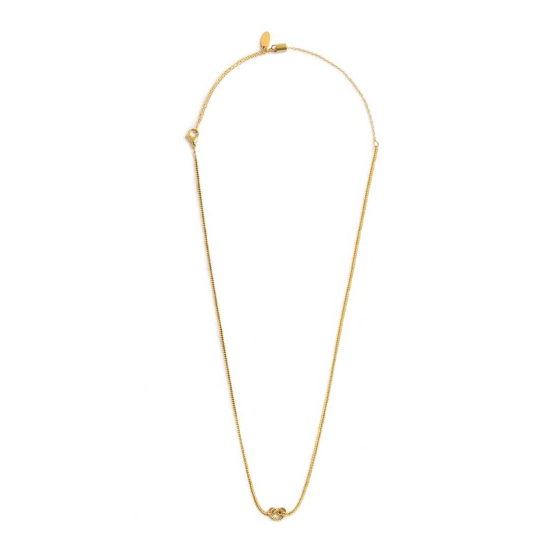 Marlù |Collana con nodo catena knoted