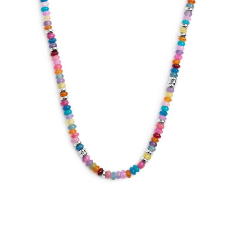 Marlù | Collana con perline colorate a ciambella