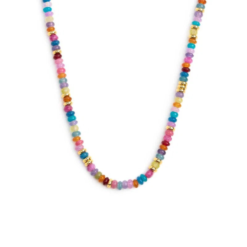 Marlù | Collana con perline colorate a ciambella