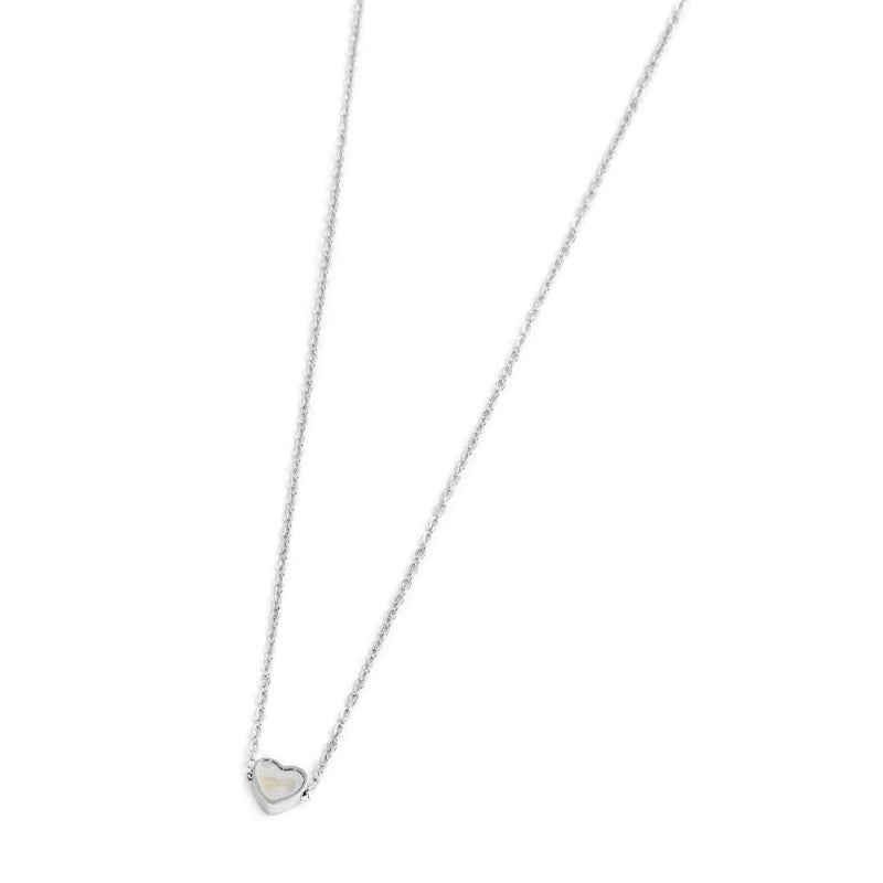 Marlù | Collana cuore madreperla