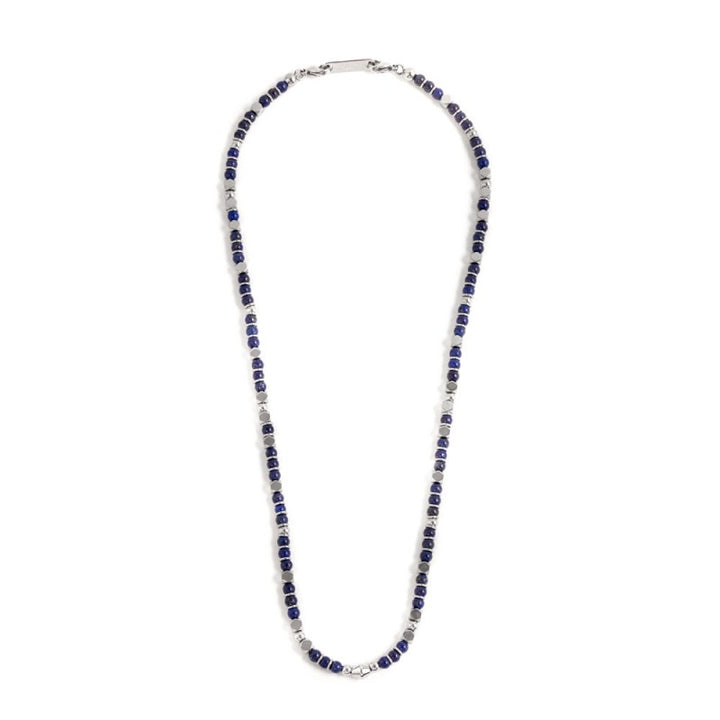 Marlù | Collana lapis blu ed ematite