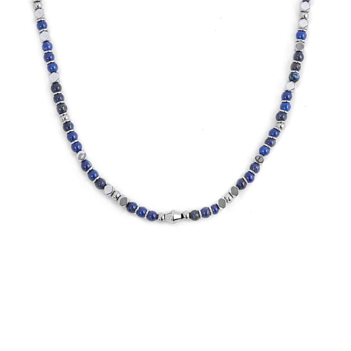 Marlù | Collana lapis blu ed ematite