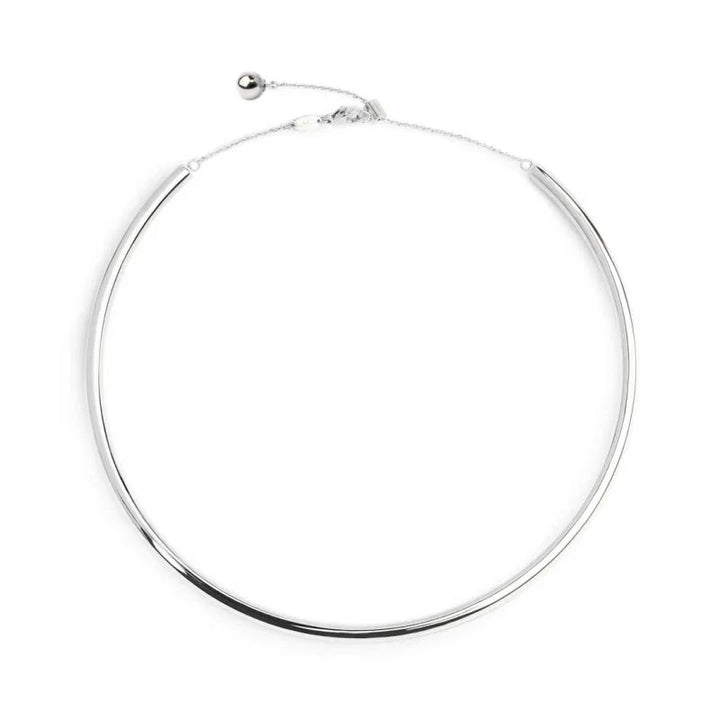 Marlù | Collana tubolare a sezione tonda