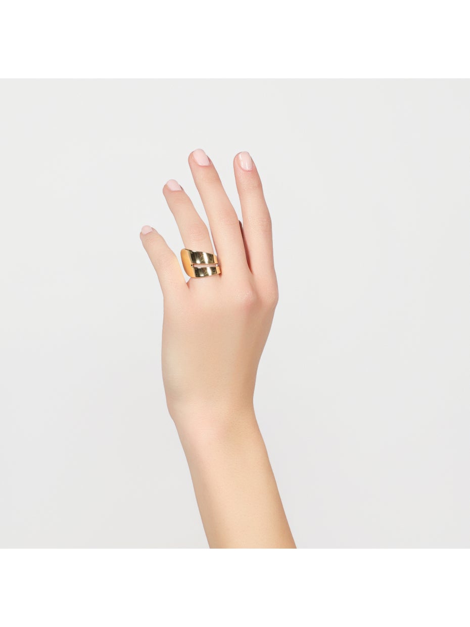 UNOAERRE | Anello Lux dorato