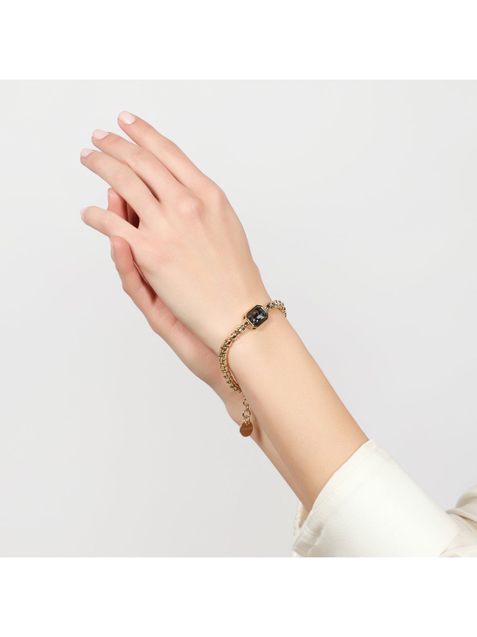 UNOAERRE |Bracciale Joya cristallo grigio