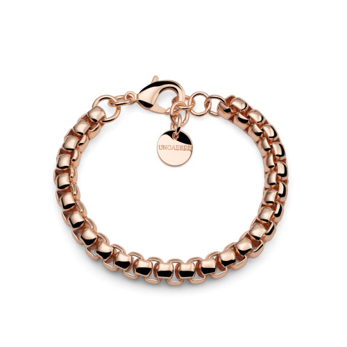 UNOAERRE |Bracciale veneziana dorato rosa