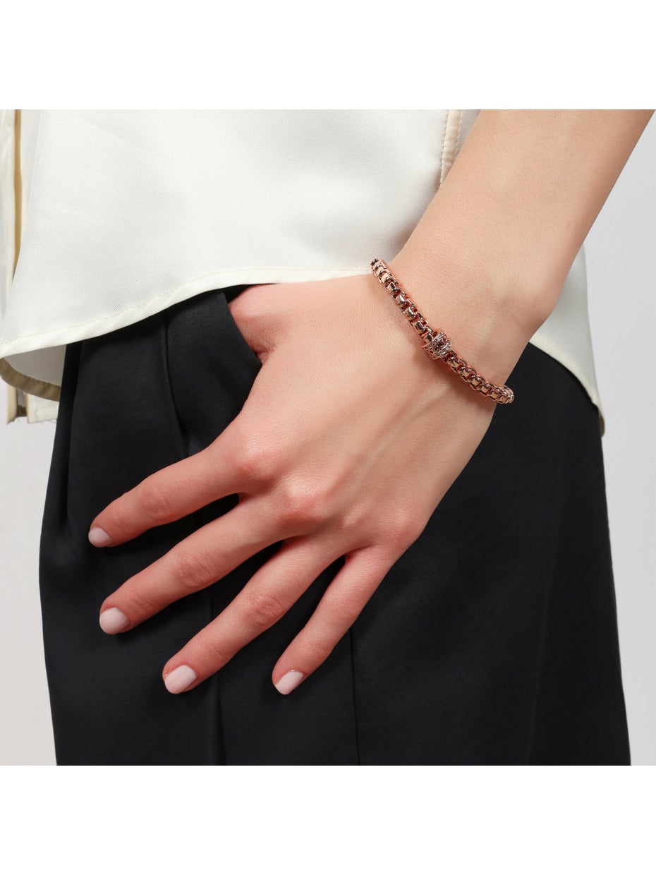 UNOAERRE |Bracciale veneziana rosa