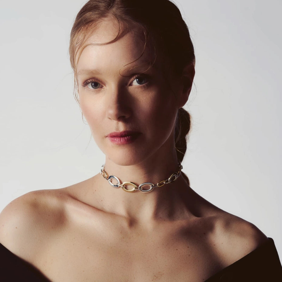 Unoaerre | Collana bicolore Infinity