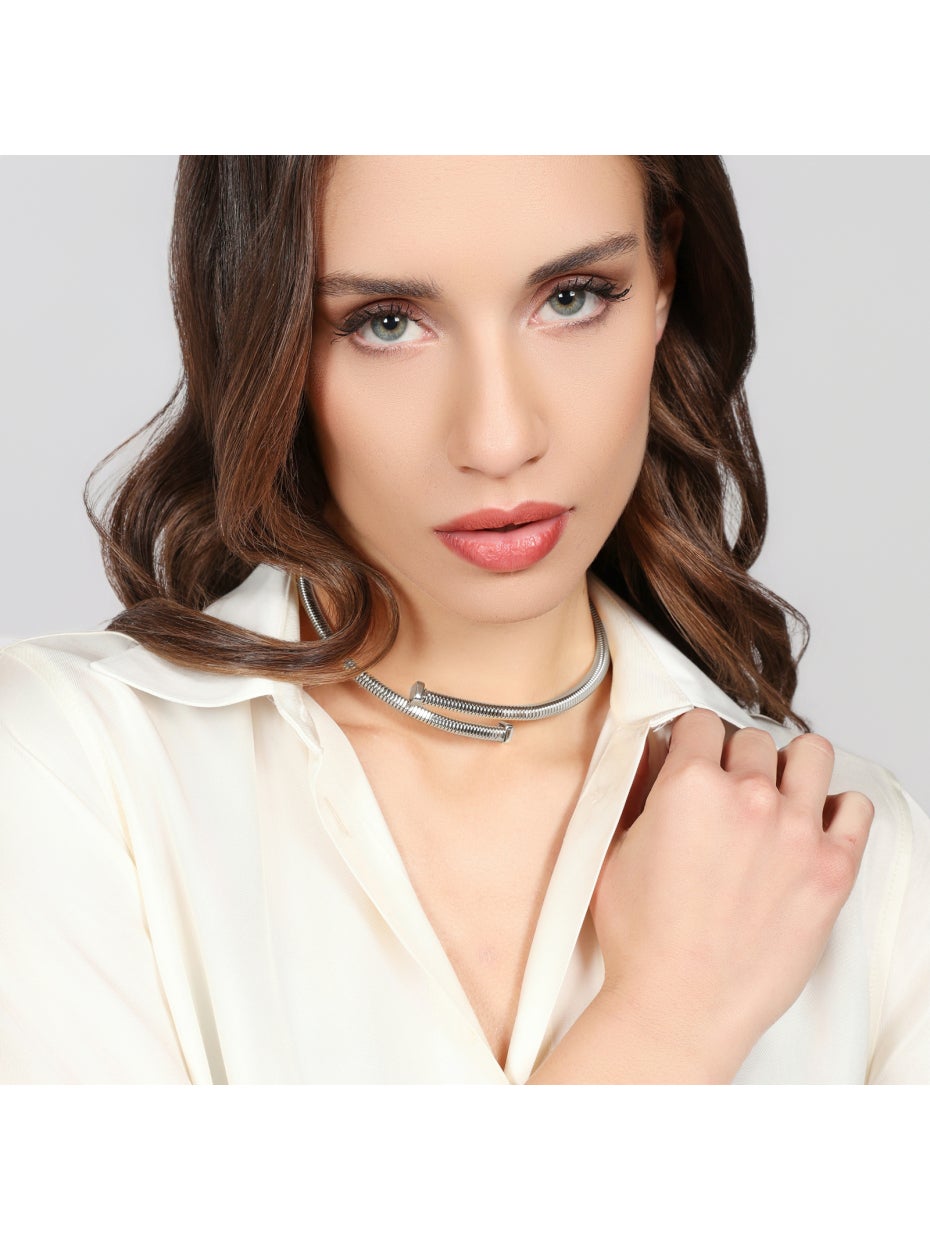 UNOAERRE |Collana contrarié Tubogas